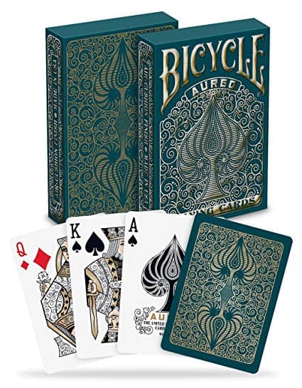 kunst schreeuw Productie Bicycle Playing Cards Aureo Premium - Dobbelstenenshop